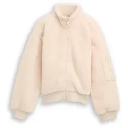 TOM TAILOR Sweatjacke mit Tasche beige 176 EU