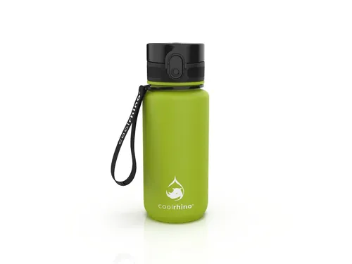 coolrhino Trinkflasche rhinoSport Tritan Sportflasche 350 ml, 650 ml, 1 liter, 1,5 l, Wasserflasche auslaufsicher für Sport, Outdoor, Schule und Fahrrad
