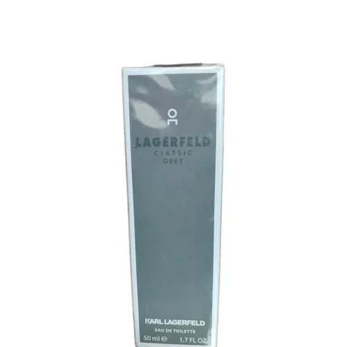 Karl Lagerfeld Classic Grey Eau de Toilette 50ml - Eau de Toilette für Herren, blumig-holzig-moschusartig mit eleganten Duftnoten, ideal für stilbewusste Männer.