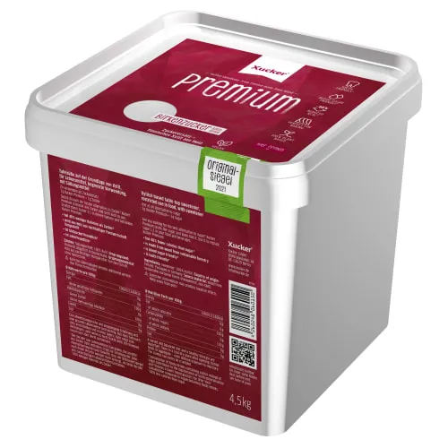 Xucker Zuckerersatz Premium - 100% Xylit aus Finnland, 4,5kg - Süßstoffe, kalorienreduzierter Birkenzucker mit 40% weniger Kalorien als herkömmlicher Zucker, ideal für Diabetiker und glutenfrei.