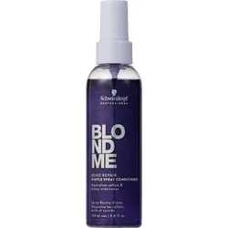 Schwarzkopf BlondMe Bond Repair Purple Spray Conditioner 150ml - Shampoos & Spülungen, neutralisiert Gelbtöne und repariert Haarschäden für strahlendes, kühles Blond – sofortige Entwirrung und Glanz.