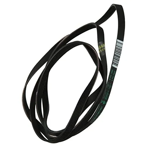 Keilriemen 1965 H6 Mael (elastisch) für Wäschetrockner Brandt, Vedette, Fagor, Thomson. Kennzeichnung auf der Rückseite des Riemens: 1965H (elastischer Keilriemen mit 6 Zähne). Thomson: AIR308C AIR403