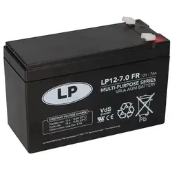 Landport Bleiakku 12V 7Ah AGM Batterie NSA LP12-7 T1