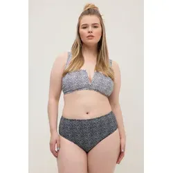 Studio Untold Bikinislip Bikini-Slip High Waist Dot Print schwarz 50