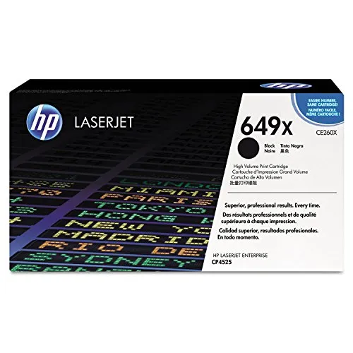 HP Toner CE260X schwarz, hohe Kapazität, 17000 S.