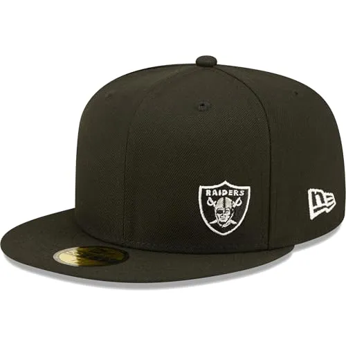 New Era 59FIFTY Herren Basecap NFL Limited Edition Las Vegas Raiders - Stylisches Herrenbasecap in limitierter Auflage mit 100% Polyester für optimalen Tragekomfort. Ideal für Fans der Las Vegas Raiders!