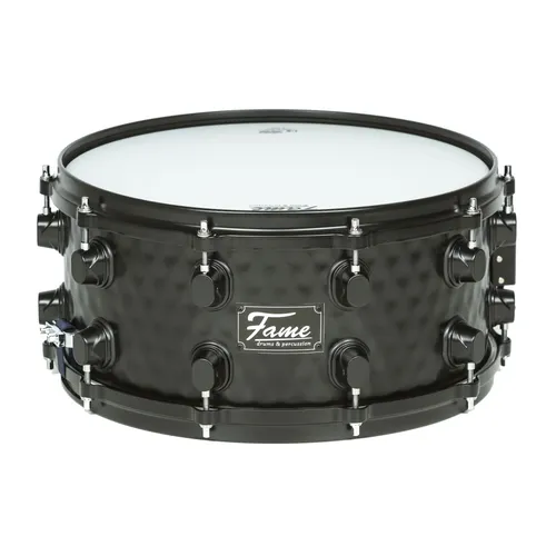 Fame FSB-65-B Hammered Black over Brass Snare 14"x6 5"