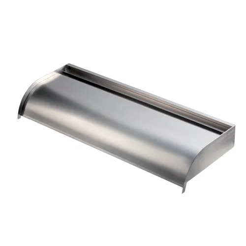 Ubbink Nevada 90 Inox Wasserfall ohne LED - Gartenbrunnen aus Edelstahl, ideal für stilvolle Wasserspiele im Garten. Patentiertes Design, vielseitig einsetzbar zum Einmauern oder Anbringen an der Wand.