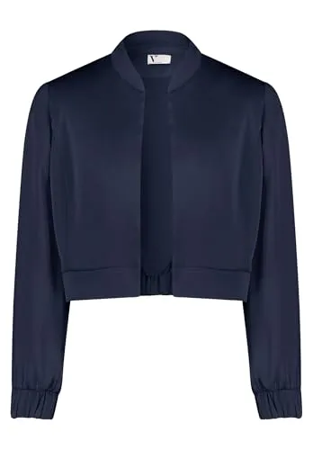Vera Mont Damen Blouson Langarm Night Sky, 40 - Funktionsjacken mit lässiger Passform und langem Arm, ideal für modische Outfits in der Übergangszeit.