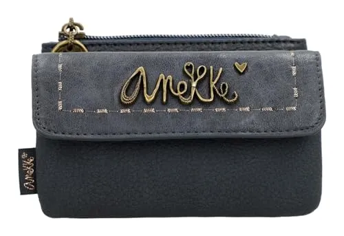 Anekke Geldbörse Coin Purse With Flap - Geldbörse mit Überschlagklappe und Magnetverschluss, ideal für Münzgeld und Scheine. Stilvolles Design in Multicolor für unterwegs.