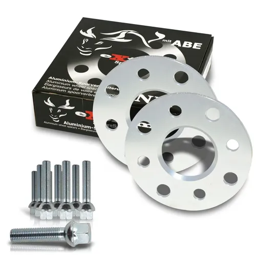 JOM Spurverbreiterung Set 20mm für Seat Leon 1P1 - Fahrwerk: Spurverbreiterung mit ABE, ideal für bessere Stabilität und Fahrverhalten, inkl. Radschrauben, passend für Seat Leon 1P1.