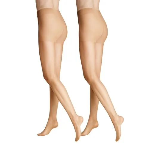 Hudson Damen Strumpfhosen Lilly Lafina 15 2-Pack transparent matt 15 DEN Make-up 0019 36-40