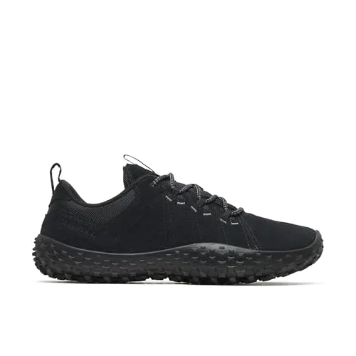 Merrell Unisex Wrapt Sneaker, Black, 48 EU - Laufschuhe mit optimalem Tragekomfort und rutschfester Sohle für sicheres Laufen auf jedem Terrain.