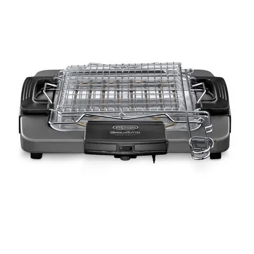 De'Longhi Grill Barbecue BQ60.X - NEU mit 2 Jahren Garantie - Hochwertiger Grill für perfektes BBQ-Erlebnis, einfache Handhabung und gleichmäßige Hitzeverteilung für saftige Grillergebnisse.