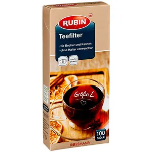 RUBIN Teefilter 4305615282145