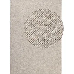 ELLE DECORATION Teppich Rocco, rechteckig, waschbar - Kurzflor-Teppich in klassischer Woll-Optik, pflegeleicht und maschinenwaschbar bei 40°C, ideal für Wohnzimmer und Esszimmer.