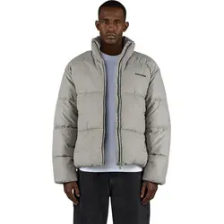 Pegador Winterjacke Sidan Velour Puffer Jacket - Grau - M - Stylische Pegador Winterjacke Sidan Velour Puffer Jacket für urbanen Look. Hochwertige Isolierung und weiches Velour-Material sorgen für Komfort und Wärme. Praktische Taschen bieten Platz für Essentials.