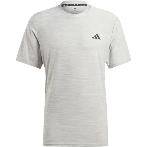 ADIDAS Herren Shirt Train Essentials Stretch Training - T-Shirts für Krafttraining und Dehnen, mit AEROREADY Technologie für trockenes Tragegefühl und 70% Recycling-Anteil, ideal für umweltbewusste Sportler.