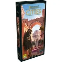 Wonders - Cities (neues Design), Brettspiel Erweiterung 7 - Gesellschaftsspiel für 3-7 Spieler, mit einer Spieldauer von 40 Minuten. Ideal für Strategiespiel-Fans, die ihre 7 Wonders Sammlung erweitern möchten.