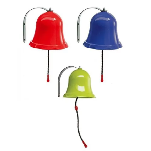 Gartenpirat Glocke Schiffsglocke für Kinder - Spielhaus Zubehör - Wetterfeste Spielzeug-Glocke aus Metall für den Außenbereich. Ideal für Spielhäuser und Spieltürme. Bringt Spaß und Abenteuer in den Garten! Geeignet für Kinder ab 3 Jahren, unter Aufsicht verwenden.