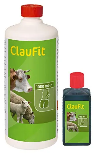 Agritura Klauenpflegetinktur ClauFit 1000 ml - Effektive Hufpflege - Hufpflege für Pferde: ClauFit pflegt und schützt das natürliche saure Milieu von Klauen und Hufen, ideal für Rinder-, Schaf- und Pferdehufe.