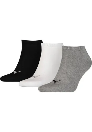 PUMA Sneakersocken PUMA UNISEX SNEAKER PLAIN (3 Paar) mit kleinem Logo
