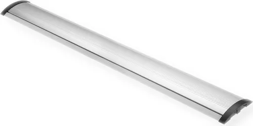 Aluminium Kabel-Brücke 1,1 m - Silberfarben - Kabelbinder & Kabelmanager: Robuste Aluminium-Kabel-Brücke in silberfarben für sicheren Kabelschutz und einfache Verlegung.