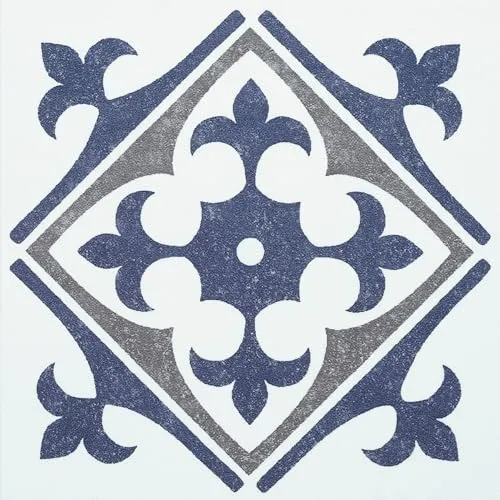 d-c-fix Fliesenaufkleber Wand Nadia blue (15 x 15 cm) 6er Pack