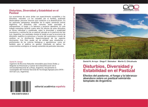 Disturbios, Diversidad y Estabilidad en el Pastizal Daniel N. Arroyo