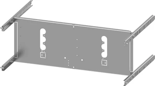 Siemens SIVACON S4 Montageplatte 8PQ6000-8BA11 - Schaltschränke: Hochwertige Montageplatte aus Metall, ideal für die Installation in Gehäusen mit einer Breite von 600 mm und einer Höhe von 200 mm.