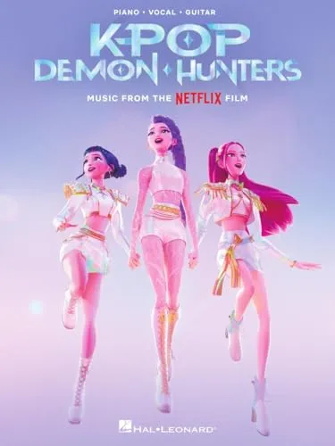 K-Pop Demon Hunters | Klavier Gesang Gitarre Songbook Notenbuch | Filmmusik aus dem Netflix Film | Arrangiert für Piano Vocal Guitar mit Akkorden | ... weltweit: Music from the Netflix Film