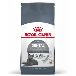 ROYAL CANIN Dental Care 8kg - Trockenfutter für Katzen - Katzenfutter zur Reduzierung von Zahnstein, ideal für ausgewachsene Katzen von 1 bis 10 Jahren, sorgt für gesunde Zähne und frischen Atem.