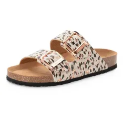 Tamaris Damen Fußbett Pantolette flach, beige, 38 EU - Bequeme Damenpantolette mit Fußbettdesign für optimalen Komfort. Praktische Schließe sorgt für sicheren Halt. Ideale Absatzhöhe von 3 cm für entspanntes Tragen. Zeitloses, vielseitig kombinierbares Design.
