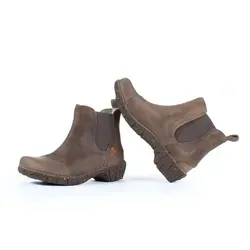 El Naturalista Damen Ankle Boots Yggdrasil - Wanderschuhe für Damen, gefertigt aus Glattleder mit recycelter Gummisohle, ideal für nachhaltige Mode und bequemes Tragen im Übergang.