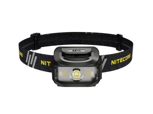 NITECORE NU35 Headlamp 460lm USB-C - Stirnlampe mit 3 LEDs, 10 Modi und USB-C Ladefunktion, ideal für Outdoor-Aktivitäten und Notfälle.