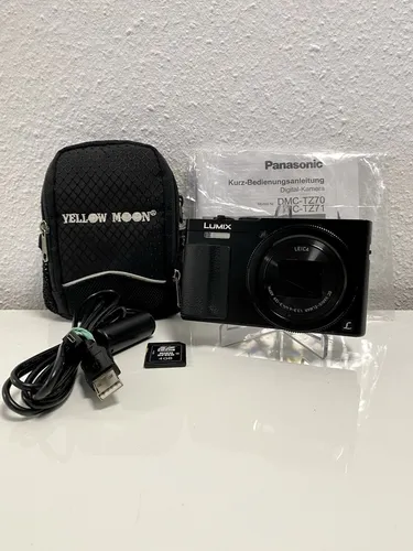 Panasonic Lumix DMC-TZ71 Digitalkamera - Kompaktkamera mit 12,1 MP und 30x optischem Zoom, ideal für Reisen. Der integrierte Sucher sorgt für perfekte Bildgestaltung bei jedem Licht.