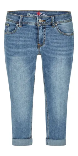 Buena Vista Stretch-Jeans BUENA VISTA MALIBU-ZIP CAPRI bright denim 2505 B5935 369.4478 - Stretc