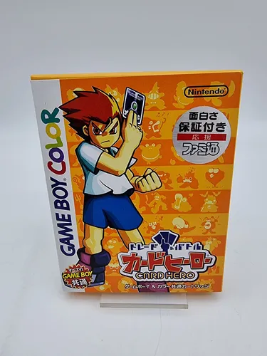 TRADE Battle Card Hero Gameboy Color Japan Brand New