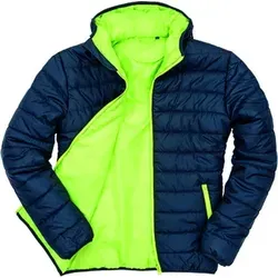 Result Core R233M Herren Padded Jacket - Wasserabweisend und winddicht, Größe L - Modische Herrenjacke aus 100% Polyester, ideal für kalte Tage. Wasserabweisend, winddicht und mit reflektierenden Details für bessere Sichtbarkeit. Perfekt für individuelle Veredelung.