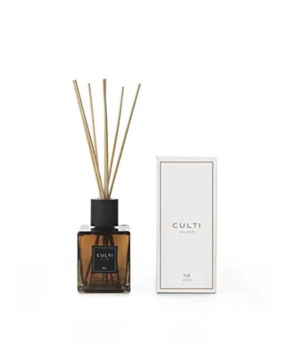 Culti Decor Classic Diffusor 500 ml - Duftöldiffusor mit Bergamotte und Sencha-Tee, ideal für Räume bis 25 qm, Duftdauer bis zu 4 Monate, nachfüllbar für langanhaltenden Genuss.