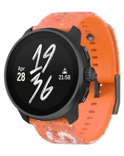 SUUNTO Race S Laufuhr mit AMOLED Touchscreen - Sportuhren mit Zweifrequenz GPS, 50m wasserdicht, und KI-basiertem Trainingsplan für optimale Leistung und Erholung.