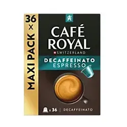 CAFÉ ROYAL Entkoffeiniert Kaffee Nespresso* Kapseln Espresso Decaffeinato 36 Stück à 5.2 g