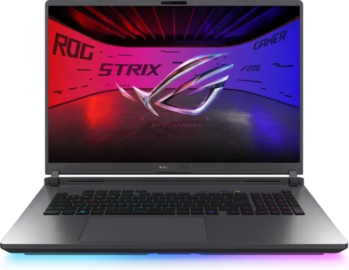 ROG Strix G18 Gaming-Notebook - Gaming-Notebook mit Intel Core Ultra 7, NVIDIA GeForce RTX 5070 Ti und 32 GB DDR5, ideal für anspruchsvolle Gamer und kreative Profis.