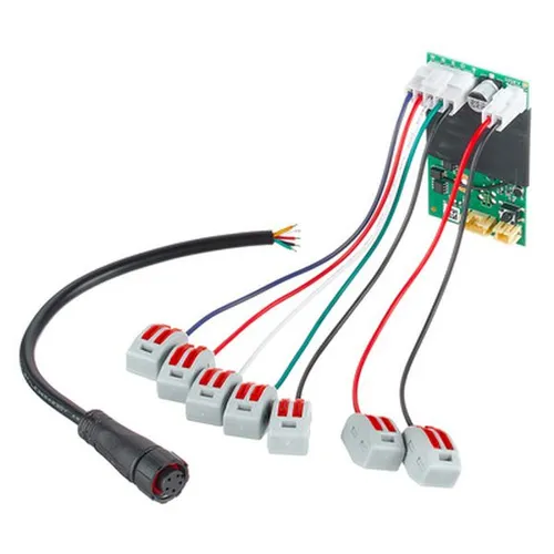 Ape Labs Neon Stripe Controller PCBA - Sonstige Netzwerkartikel; Einbaucontroller für Ape Labs Neon Stripe Lichtschlauch mit 4 Gruppen Management per Fernbedienung und App für einfache Steuerung.