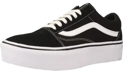 VANS UA OLD SKOOL PLATFORM - Damen Sneaker in Schwarz 40.5 (EU) - Stylische VANS UA OLD SKOOL PLATFORM Sneakers für Damen, mit komfortabler Plattformsohle für zusätzlichen Halt und perfekten Look.