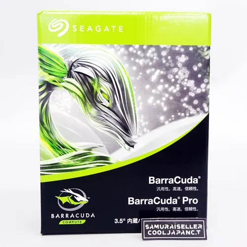 Seagate Barracuda ST8000DM004 - 8 TB Interne Festplatte, SATA 6 GB/s, 256 MB Cache, ideal für große Projekte und Gaming-Computer