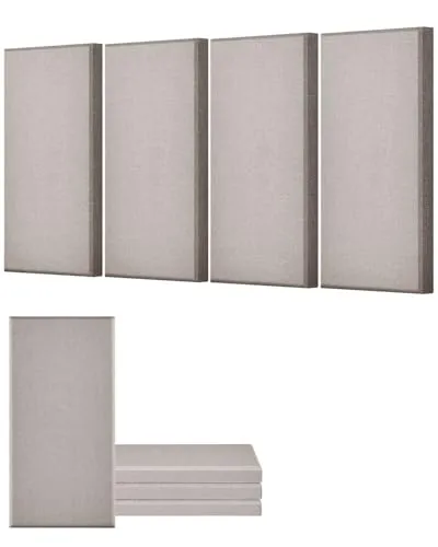 VEVOR Akustikpaneele 4er Set Kamel 600x300mm - Selbstklebende Akustikpaneele in Kamel, ideal zur Schallreduktion. Mit hochwertigem 3M Rückseitenkleber für einfache Montage und effektive Geräuschdämmung.