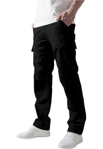 Urban Classics Herren Relaxed Hose Camouflage Cargo Pants - Wanderhosen mit praktischen Beintaschen, ideal für Outdoor-Aktivitäten und Freizeit.