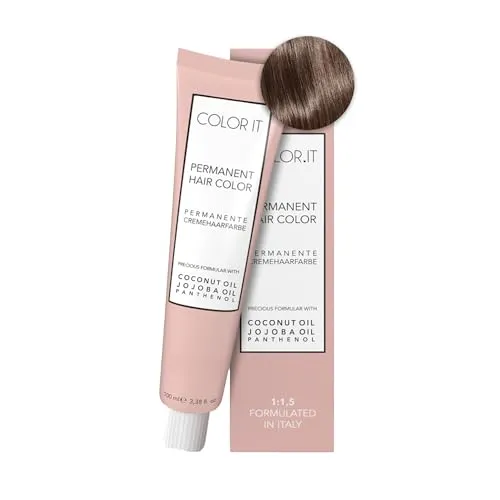 COLOR.IT by BM - Permanente Haarfarbe in Salonqualität, 100ml (5.34 Hellbraun Gold Kupfer, 1er Pack)