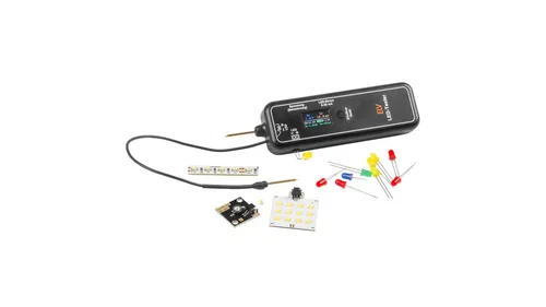 ELV Bausatz LED-Tester 2, LED-T2 - Praktischer LED-Tester für präzise Überprüfungen von LED-Leuchten, ideal für Elektronik-Enthusiasten und Profis in der Messtechnik.